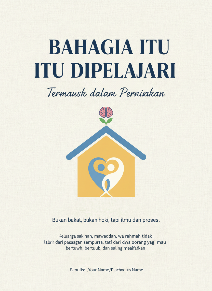 Bahagia Itu Dipelajari, Termasuk dalam Pernikahan