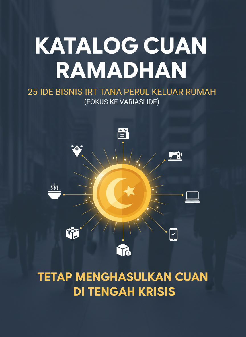 Katalog Cuan Ramadhan, 25 ide Bisnis IRT Tanpa Perlu Keluar Rumah (Fokus ke variasi ide)