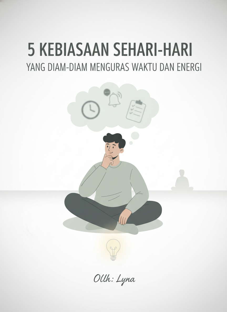 5 kebiasaaan sehari hari yang diam diam menguras waktu dan energy