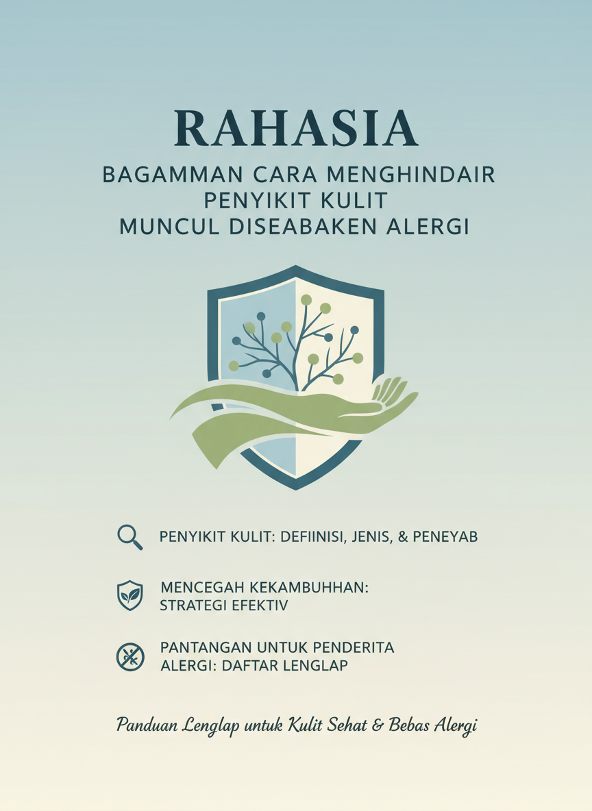 Rahasia bagaimana cara menghindari penyakit kulit muncul disebabkan alergi