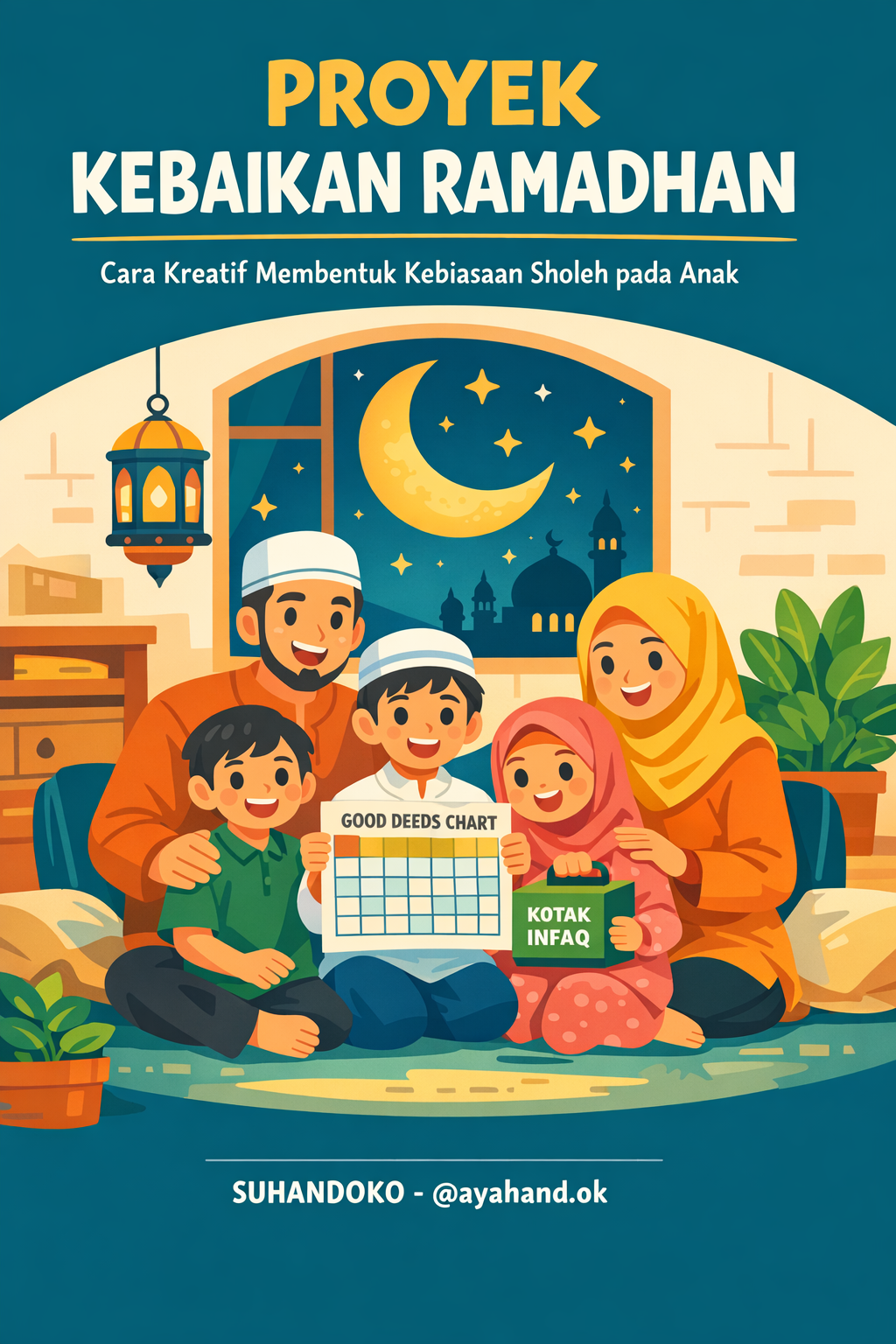 Proyek Kebaikan Ramadhan: Cara Kreatif Membentuk Kebiasaan Sholeh pada Anak TK