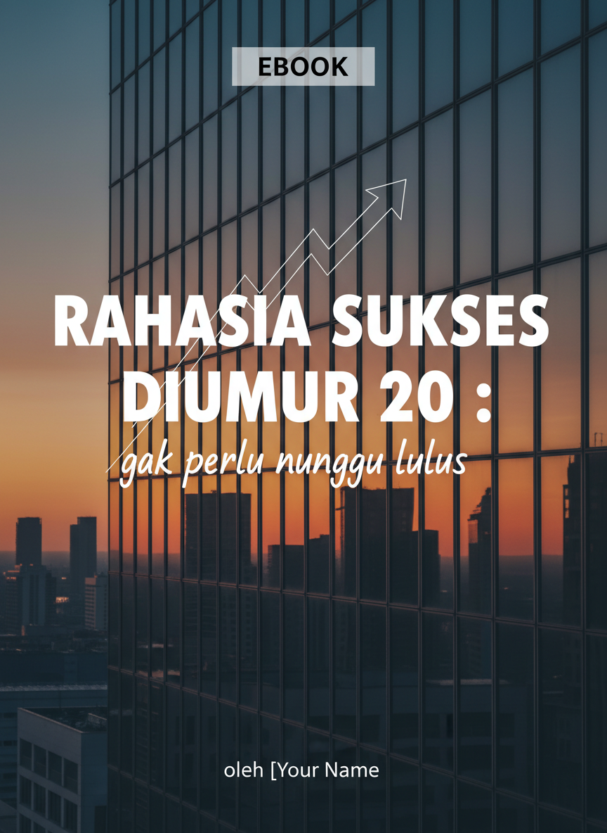 Rahasia sukses diumur 20 : gak perlu nunggu lulus