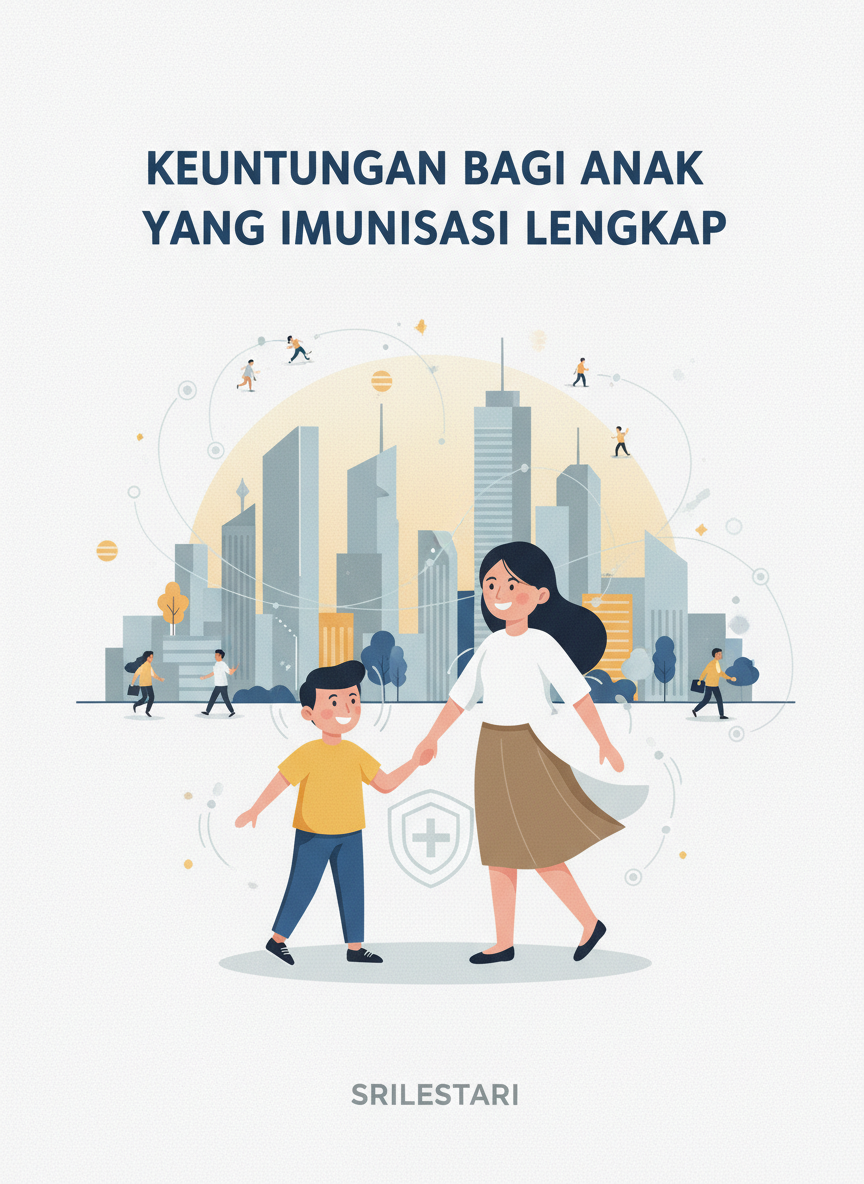 Keuntungan bagi ank yang imunisasi lengkap