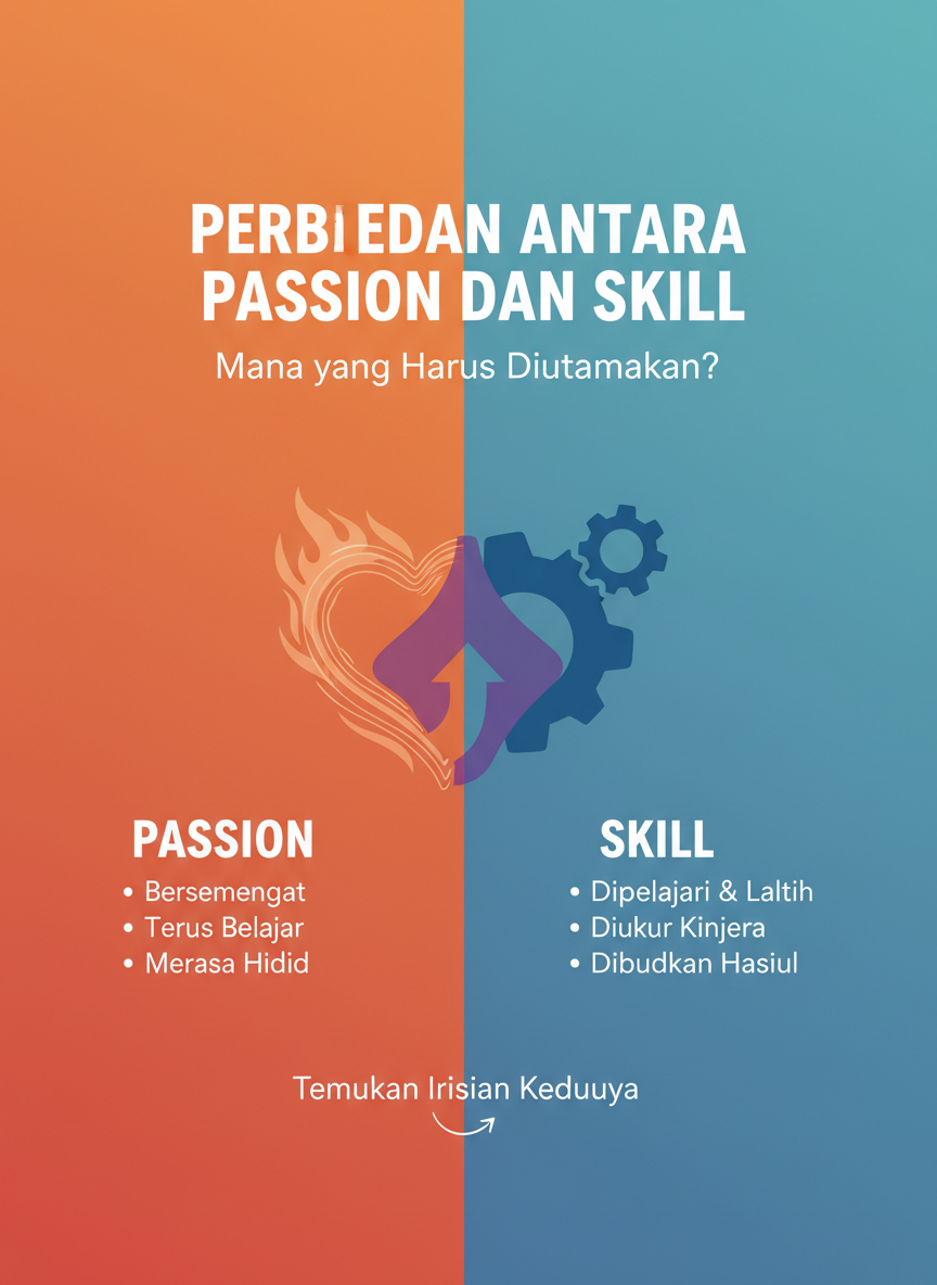 Perbedaan Antara Passion dan Skill