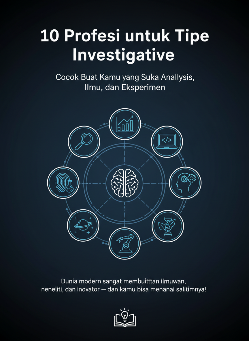 10 Profesi untuk Tipe Investigative