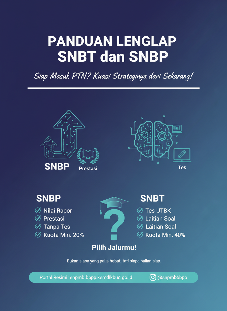 Panduan Lengkap SNBT dan SNBP