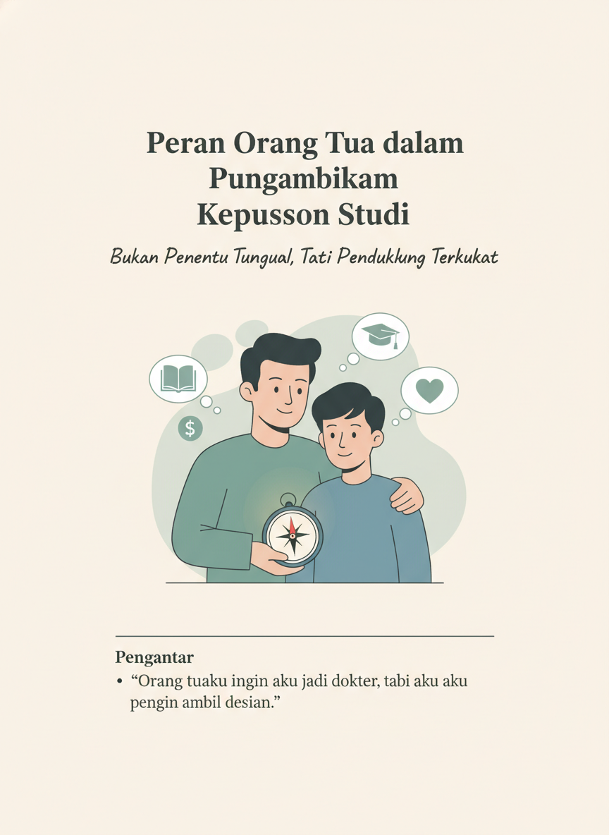 Peran Orang Tua dalam Pengambilan Keputusan Studi