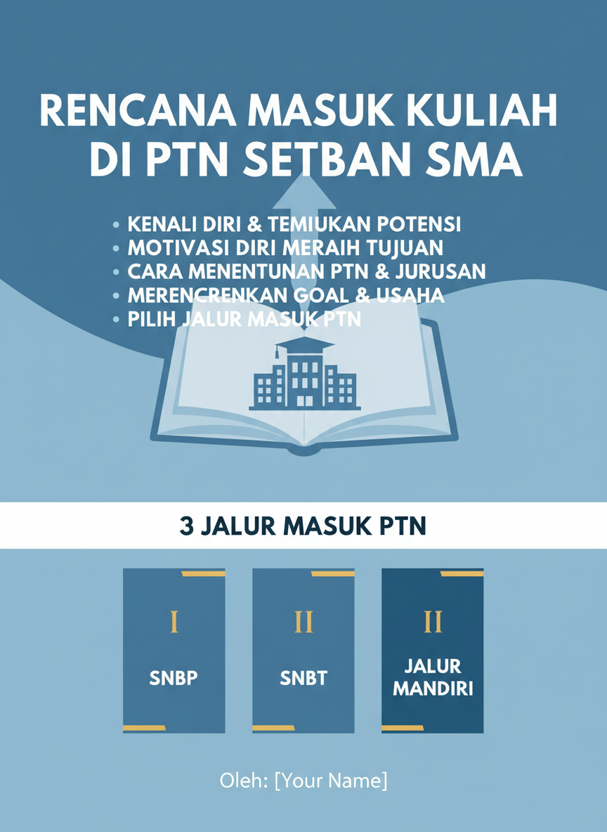 rencana masuk kuliah di PTN setelah SMA