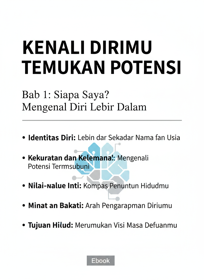 kenali dirimu temukan potensi