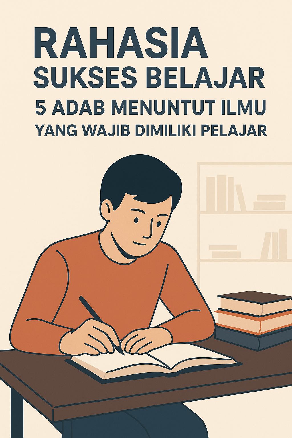 Rahasia Sukses Belajar: 5 Adab Menuntut Ilmu yang Wajib Dimiliki Pelajar