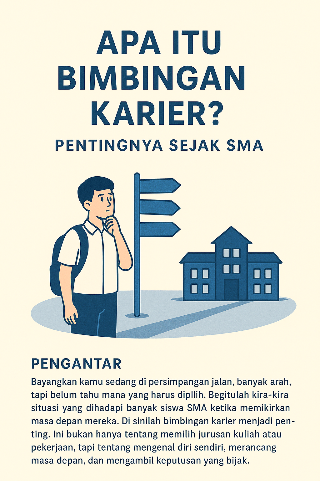 Apa Itu Bimbingan Karier? Pentingnya Sejak SMA