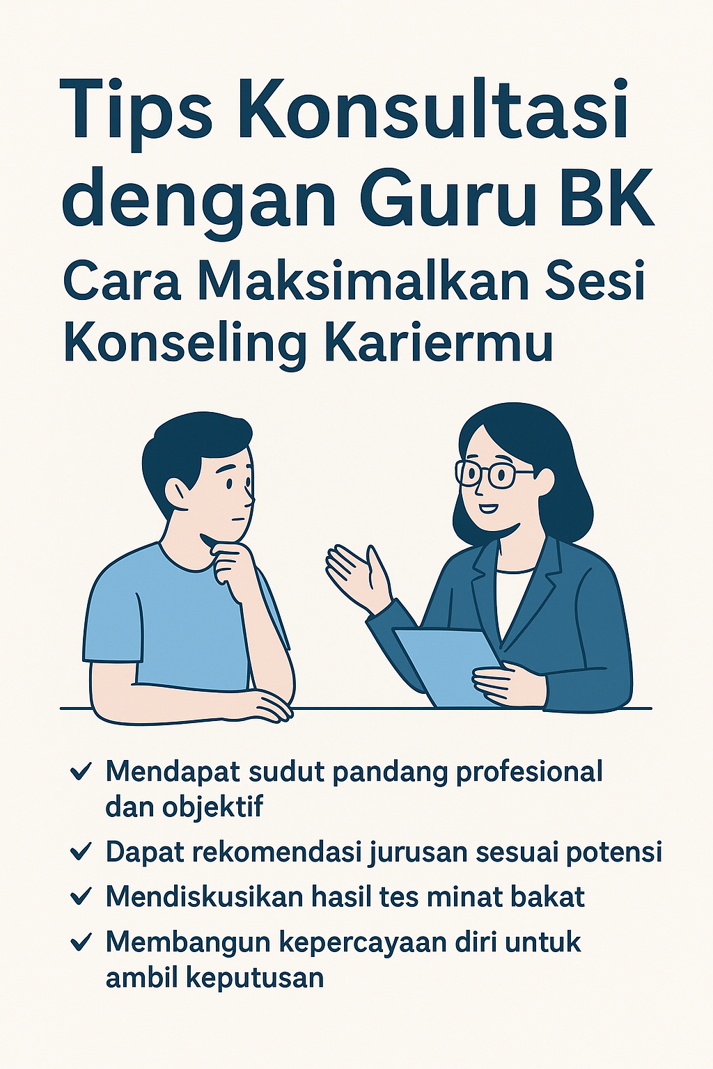 Tips Konsultasi dengan Guru BK Cara Maksimalkan Sesi Konseling Kariermu