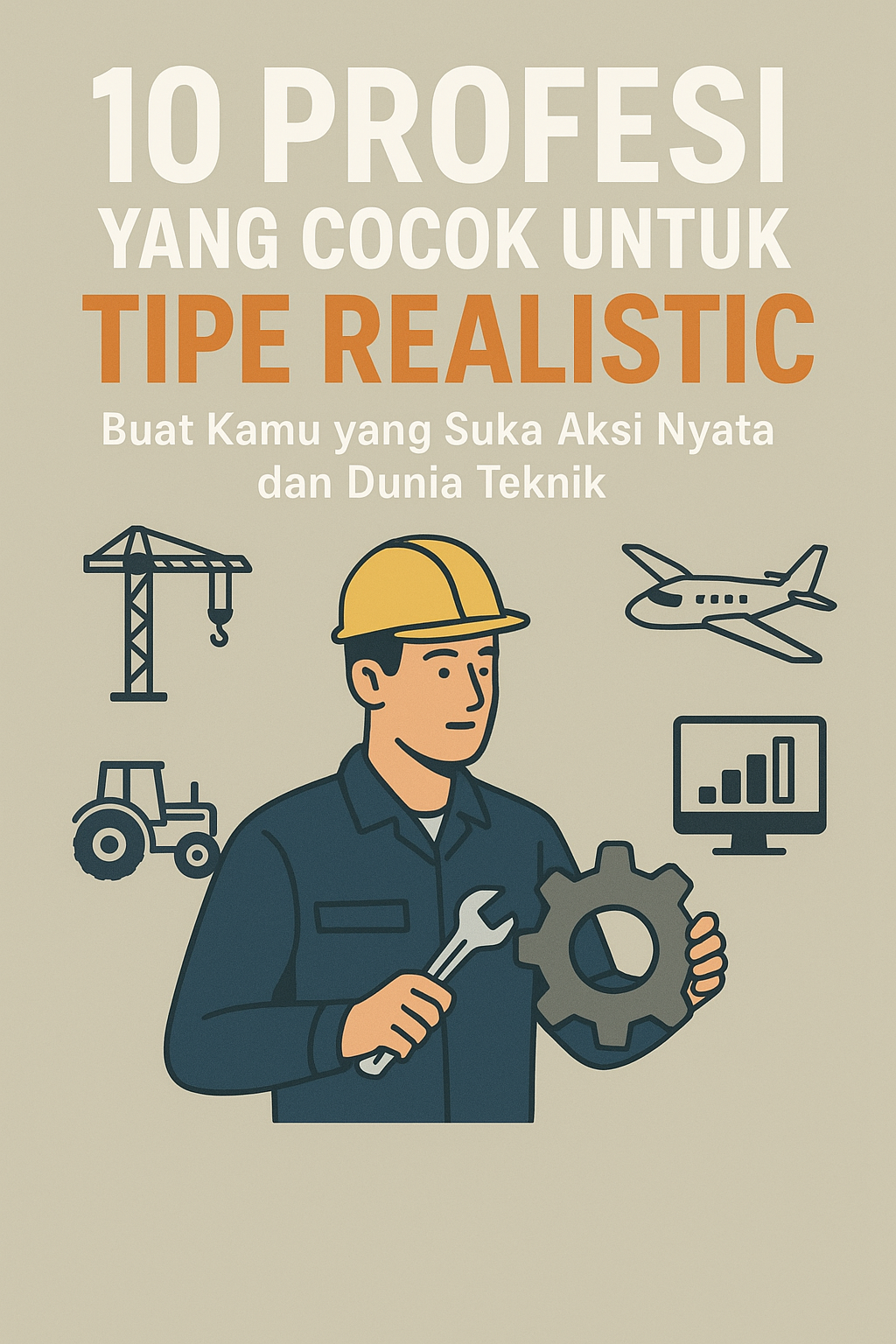 10 Profesi yang Cocok untuk Tipe Realistic Buat Kamu yang Suka Aksi Nyata dan Dunia Teknik