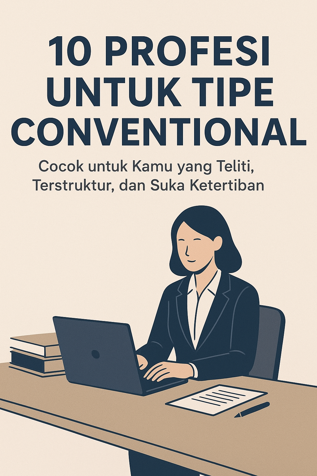 10 Profesi untuk Tipe Conventional Cocok untuk Kamu yang Teliti, Terstruktur, dan Suka Ketertiban