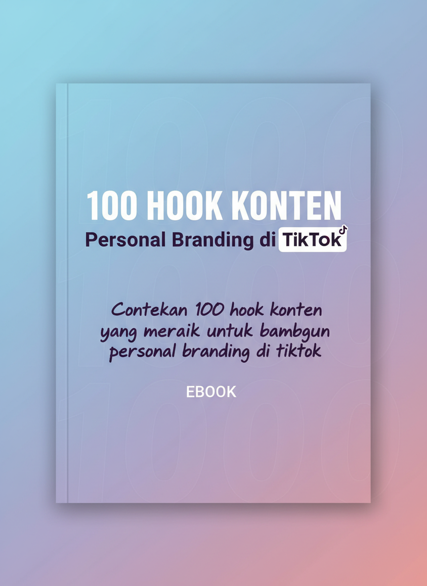 100 Hook Konten Personal branding di Tiktok