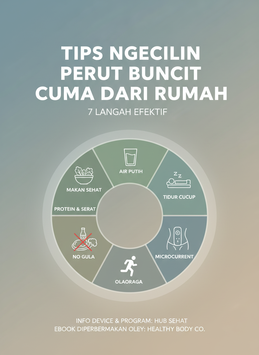 Tips Ngecilin Perut Buncit Cuma dari rumah