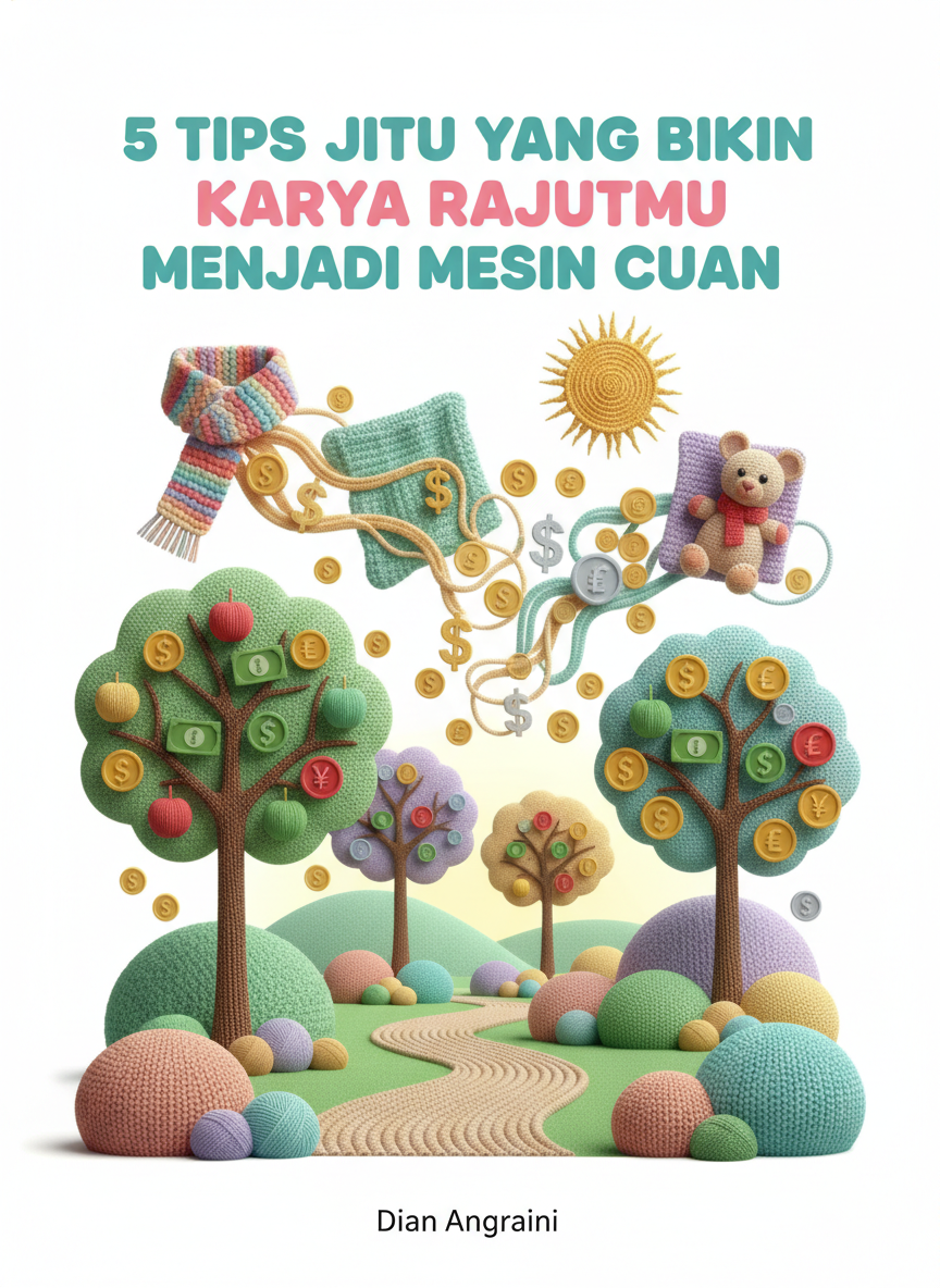 5 Tips Jitu Yang Bikin Karya Rajutmu Menjadi Mesin Cuan