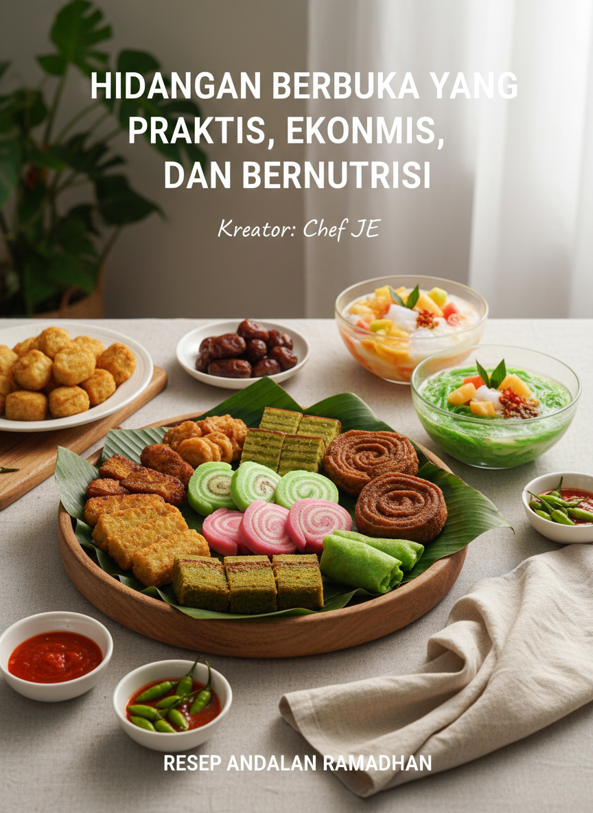 hidangan berbuka yang praktis, ekonomis, dan bernutrisi