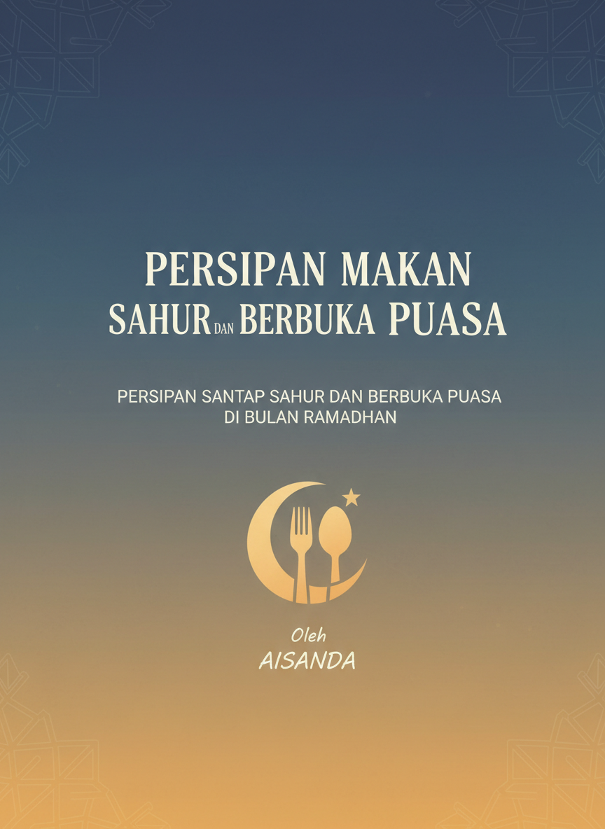 PERSIAPAN MAKAN SAHUR DAN BERBUKA PUASA