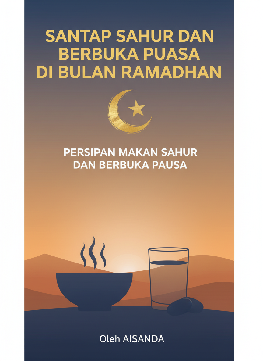 PERSIAPAN MAKAN SAHUR DAN BERBUKA PUASA