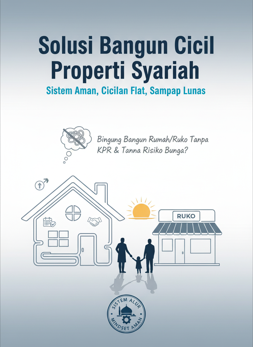 Solusi Bangun Cicil Properti Syariah: Sistem Aman, Cicilan Flat, Sampai Lunas