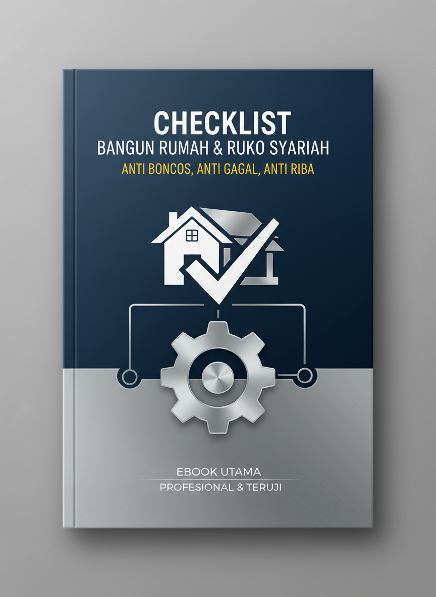 Checklist Bangun Rumah & Ruko Syariah: Anti Boncos, Anti Gagal, Anti Riba